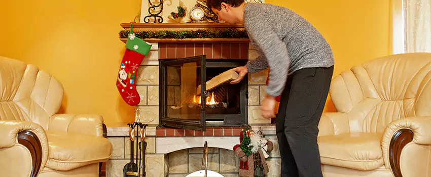 Gas to Wood-Burning Fireplace Conversion Services in West Carson, California