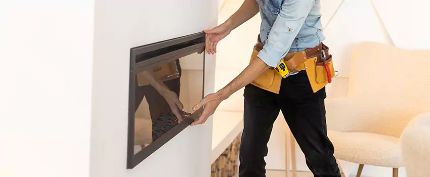 Metal Fireplace Installation in West Carson, California