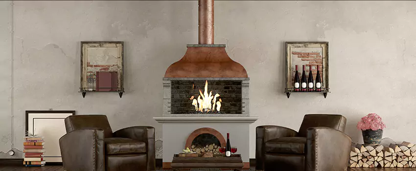Thelin Hearth Products Providence Pellet Insert Fireplace Installation in West Carson, CA
