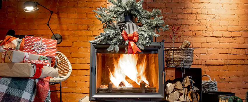 Travis Industries Linear Gas Fireplace Installation in West Carson, California